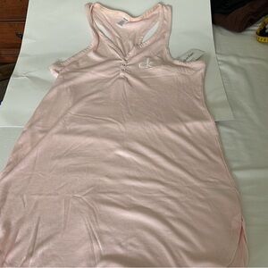 Calvin Klein Light Pink Ribbed Top